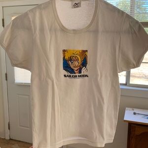Adorable RARE vintage 1990s anime Sailor Moon baby tee shirt!